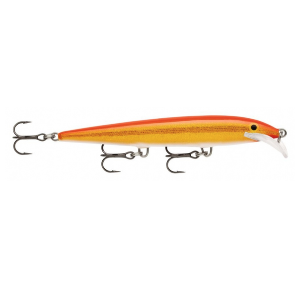 Rapala Scatter Rap Minnow. Gold Fluorscent Red 11
