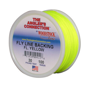WoodStock Fly Line Backing. 30lb 100yds FL Yellow