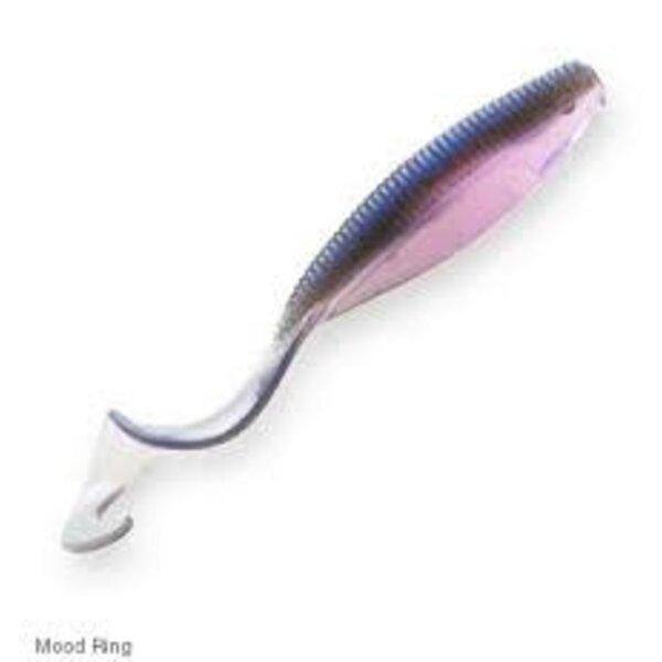 Z-Man StreakZ Curly TailZ 4" Mood Ring 5-pk