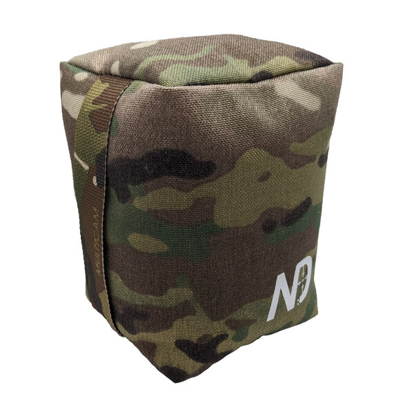 NDR RRB Rear Shooting Bag Filled Multicam
