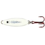 Northland Northland Forage Minnow Spoon 1/4oz Super Glo Exo White