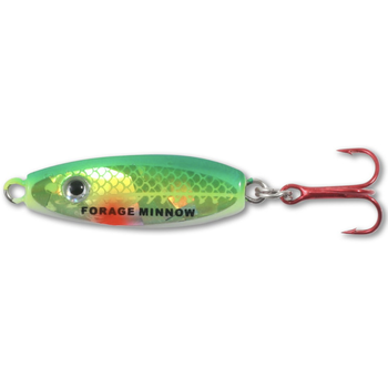 Northland Forage Minnow Spoon 1/4oz Super Glo Perch