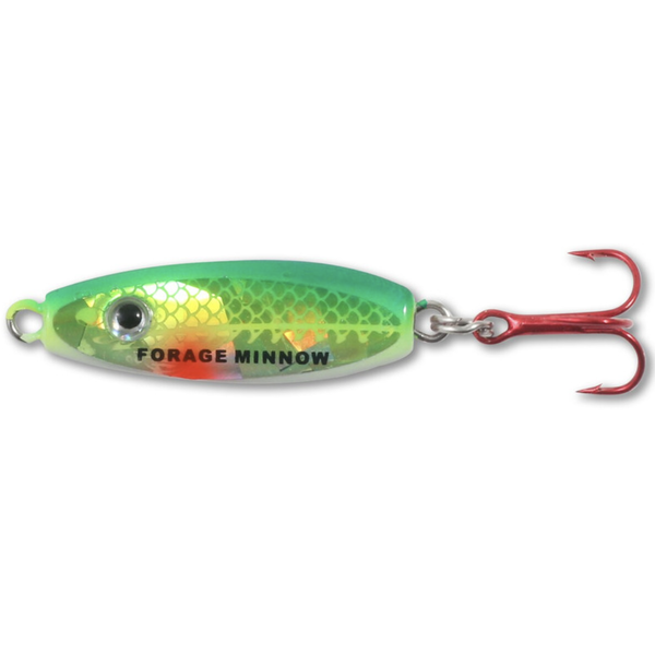 Northland Forage Minnow Spoon 1/4oz Super Glo Perch