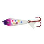 Northland Buck-Shot Coffin Spoon. 1/8oz Purple Wonder Super-Glo