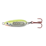 Northland Glass Buck-Shot Spoon 1/4oz Silver Chartreuse