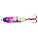 Northland Buck-Shot Rattle Spoon Purple Wonderbread 1/4oz
