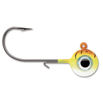 VMC Neon Moon Eye Jig. 1/32oz Orange Fire UV 2-pk