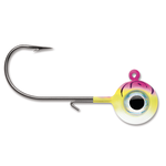 VMC Neon Moon Eye Jig. 1/32oz Pink Fire UV 2-pk