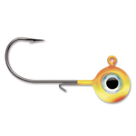 VMC Neon Moon Eye Jig. 1/32oz Chartreuse Orange 2-pk