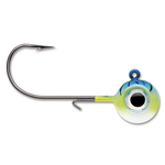 VMC Neon Moon Eye Jig. 1/32oz Blue Fire UV 2-pk