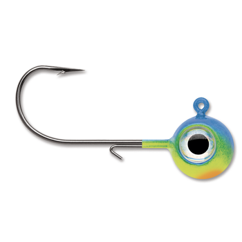 VMC Neon Moon Eye Jig. 1/4oz Parrot 4-pk