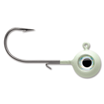 VMC Neon Moon Eye Jig. 1/8oz Glow 4-pk