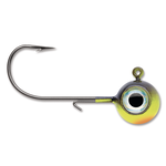 VMC Neon Moon Eye Jig. 1/8oz Redtail Chub 4-pk