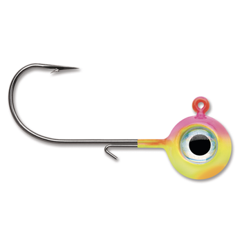 VMC Neon Moon Eye Jig. 1/4oz Bubble Gum 4-pk