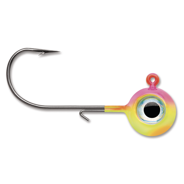 VMC Neon Moon Eye Jig. 1/4oz Bubble Gum 4-pk