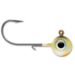 VMC Neon Moon Eye Jig. 1/8oz Yellow Perch 4-pk