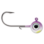VMC Neon Moon Eye Jig. 1/8oz Purple Albino 4-pk