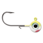 VMC Neon Moon Eye Jig. 1/8oz Clown 4-pk