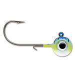 VMC Neon Moon Eye Jig. 1/8oz Blue Fire UV 4-pk
