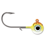 VMC Neon Moon Eye Jig. 3/8oz Orange Fire UV 4-pk