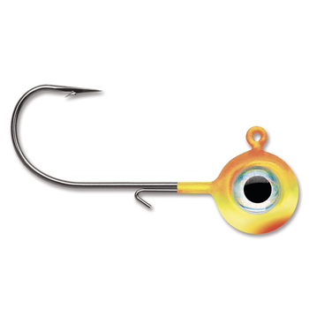 VMC Neon Moon Eye Jig. 1/8oz Chartreuse Green 4-pk