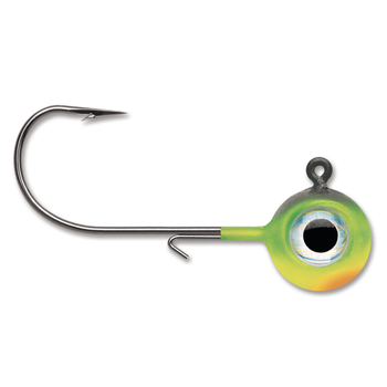 VMC Neon Moon Eye Jig. 1oz FireTiger 4-pk