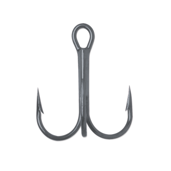 VMC Round Bend Treble Size #1 7-pk