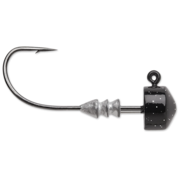VMC Ned Rig Jig 1/8oz Green Pumpkin 4-pk