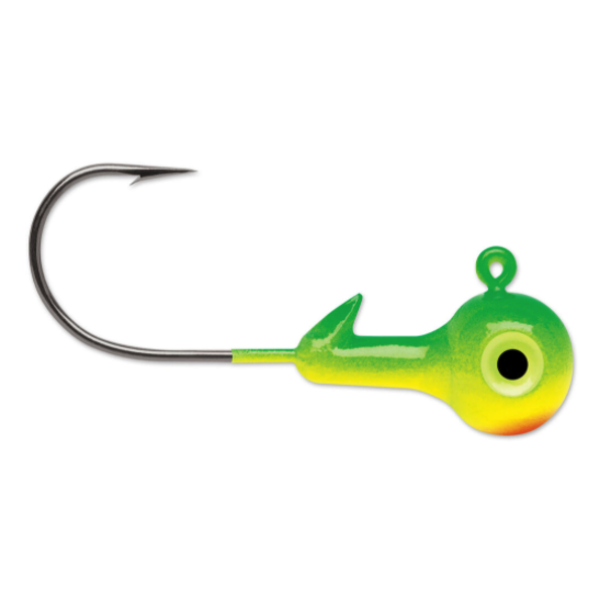 VMC Hard Ball Jig's 3/8oz Chartreuse Lime Green 4-pk