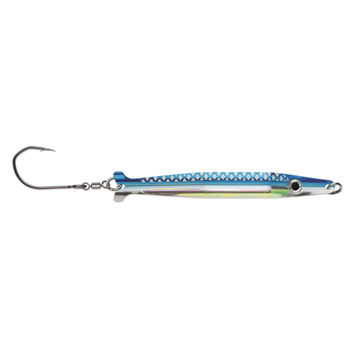 Luhr Jensen Koho King 4" Nickel Holo Blue Spoon