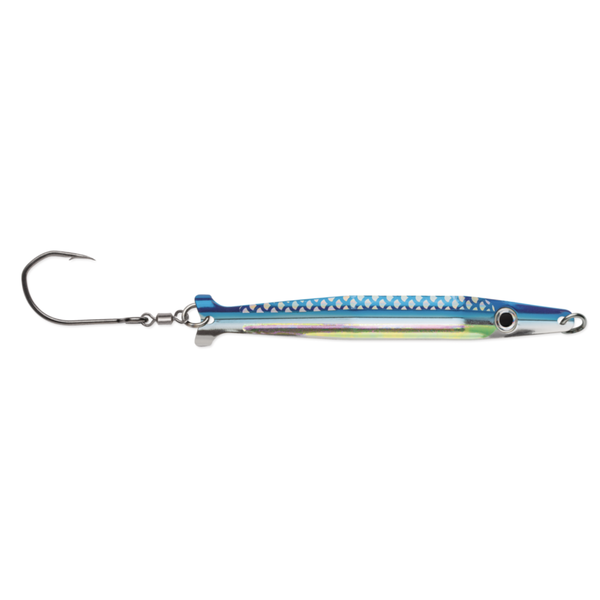 Luhr Jensen Koho King 4" Nickel Holo Blue Spoon