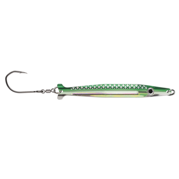 Luhr Jensen Koho King 4" Nickel Holo Green Spoon