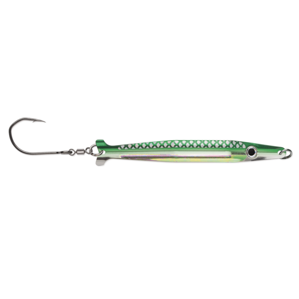 Luhr Jensen Koho King 4" Nickel Holo Green Spoon