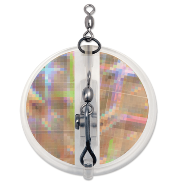 Luhr Jensen Dipsy Diver Size 1 Disco Tape Clear