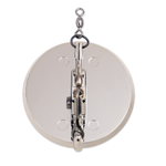 Luhr Jensen Magnum Dipsy Diver Size 3 Silver/Silver Bottom