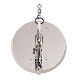 Luhr Jensen Magnum Dipsy Diver Size 3 Silver/Silver Bottom