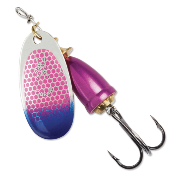 Blue Fox Classic Vibrax 5/8oz Spinner Cerise Scale Blue Tip UV