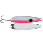 Michigan Stinger Stingray Spoon. UV Pink Tuxedo