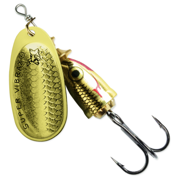 Blue Fox Classic Vibrax 7/16oz Spinner Gold Shiner