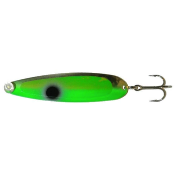 Michigan Stinger Stingray Spoon. UV Green Tuxedo Green