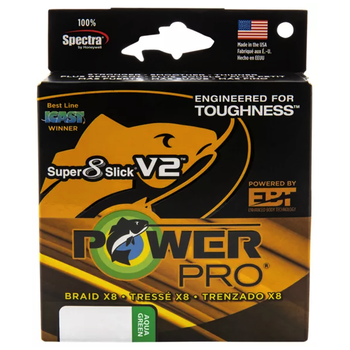 PowerPro Super8Slick V2 20lb Moss Green 150yds