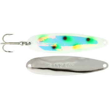 Michigan Stinger Stingray Spoon. UV Bad Toad