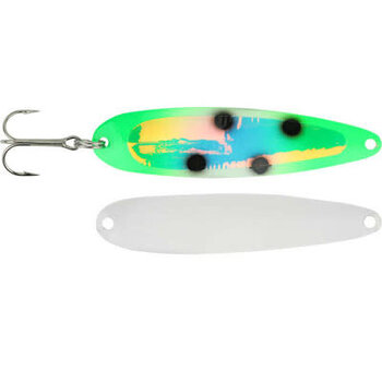 Michigan Stinger Stingray Spoon. Granny Smith UV
