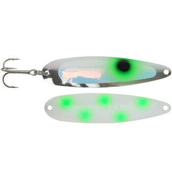 Michigan Stinger Stingray Spoon. UV Angry Bird Green Dot