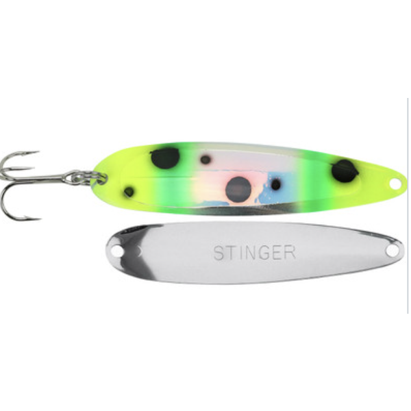 Michigan Stinger Stingray Spoon. UV Froggy