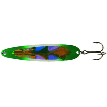 Michigan Stinger Magnum Spoon UV Green Jeans
