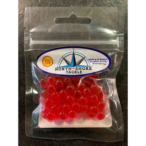 North Shore Tackle Egg Cluster Ruby Red