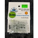 North Shore Tackle Acrylic Beads 8mm Glow