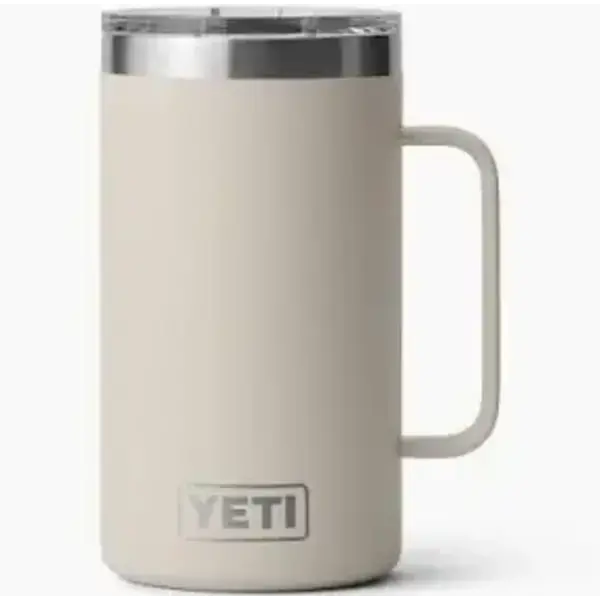Yeti Rambler 709mL Mug with Magslider Lid. Cape Taupe