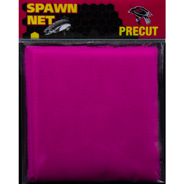 Red Wing Tackle Precut 4x4 Spawn Net Hot Pink